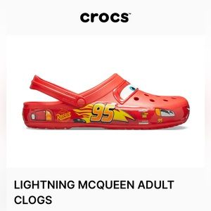 Cars X Crocs - Classic Lightning McQueen Crocs - NWT
